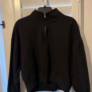 Victoria’s Secret PINK Half-Zip crop Pullover Sweatshirt